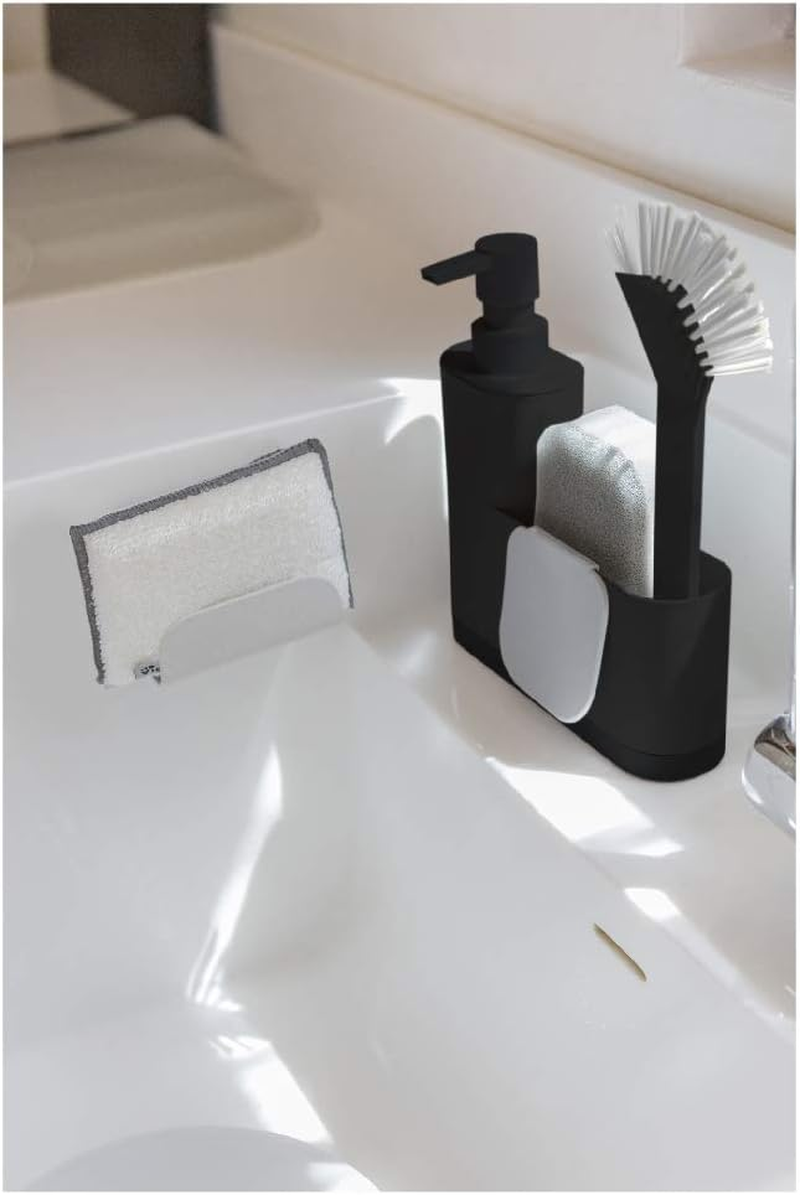 Vigar Rengo Black Monobloc Sink Caddy 4-Pieces Set image number 2