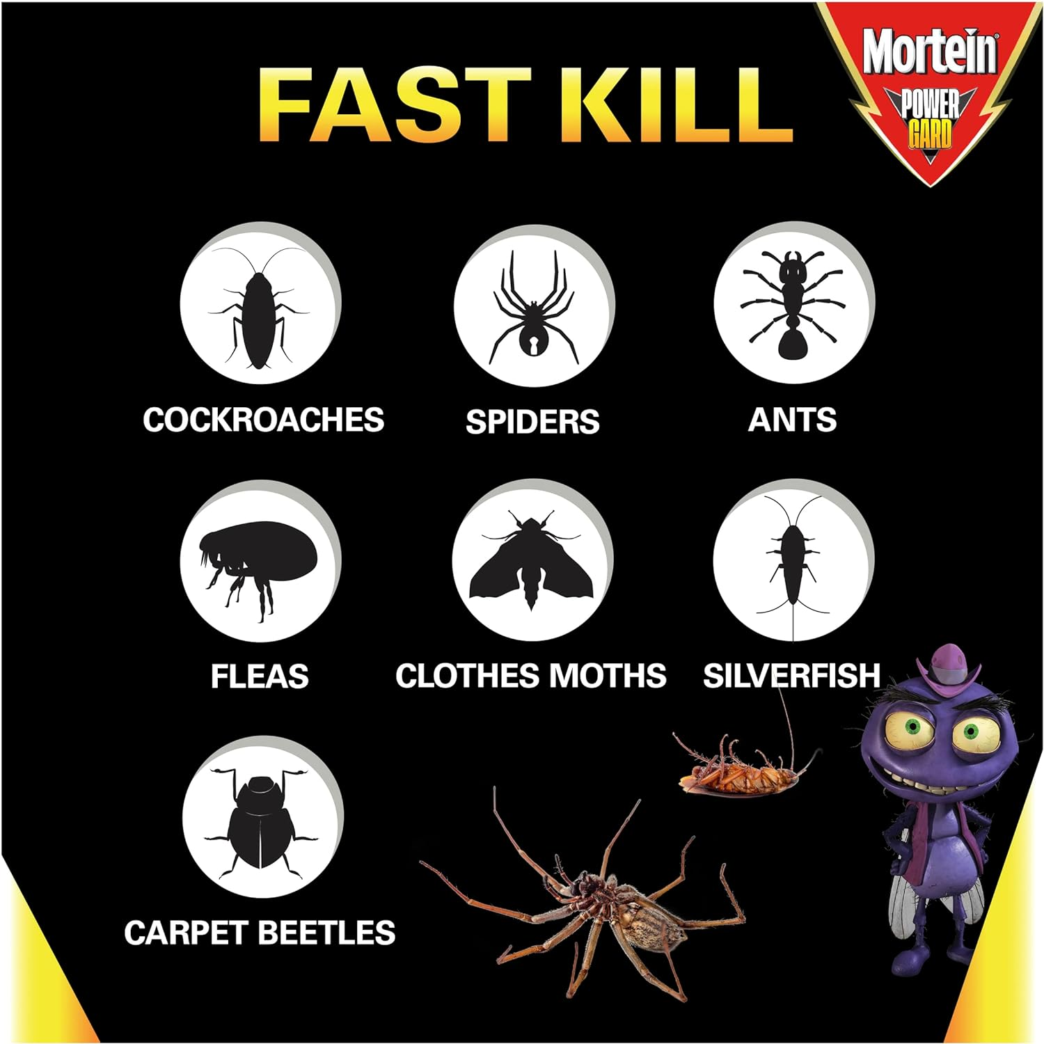 Mortein Powergard Easy Reach Surface Spray, 350 G image number 3