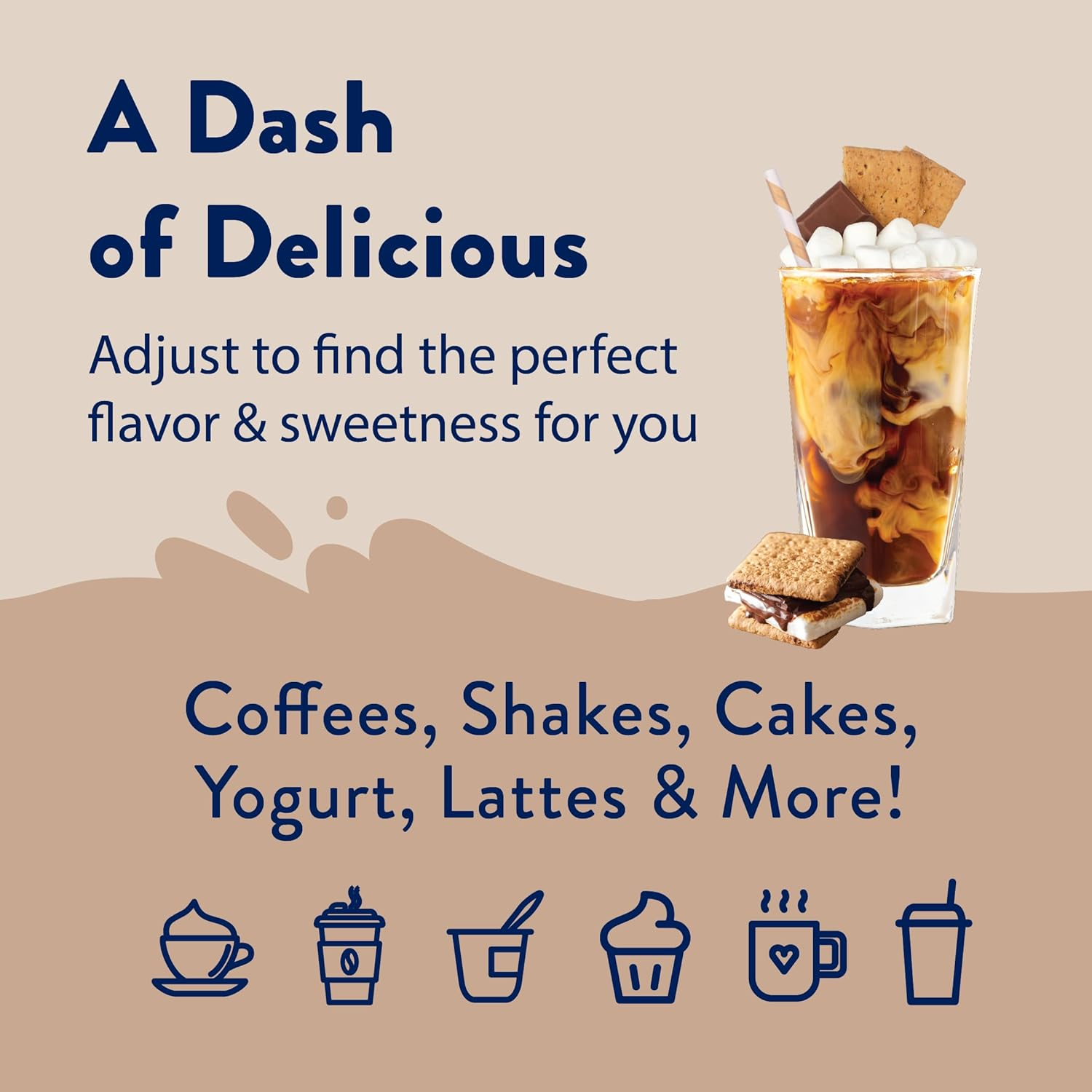 Jordans Skinny Syrup - S'Mores - 750Ml image number 3