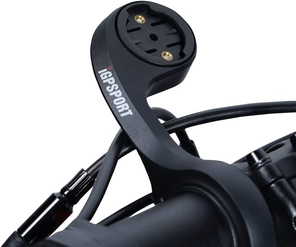 Igpsport M80 Bike Computer Mount, Bike Computer Bracket Common Extended Out Front Bike Mount Compatible with Garmin Wahoo Cycplus Coospo XOSS Cycling Computer image number 4
