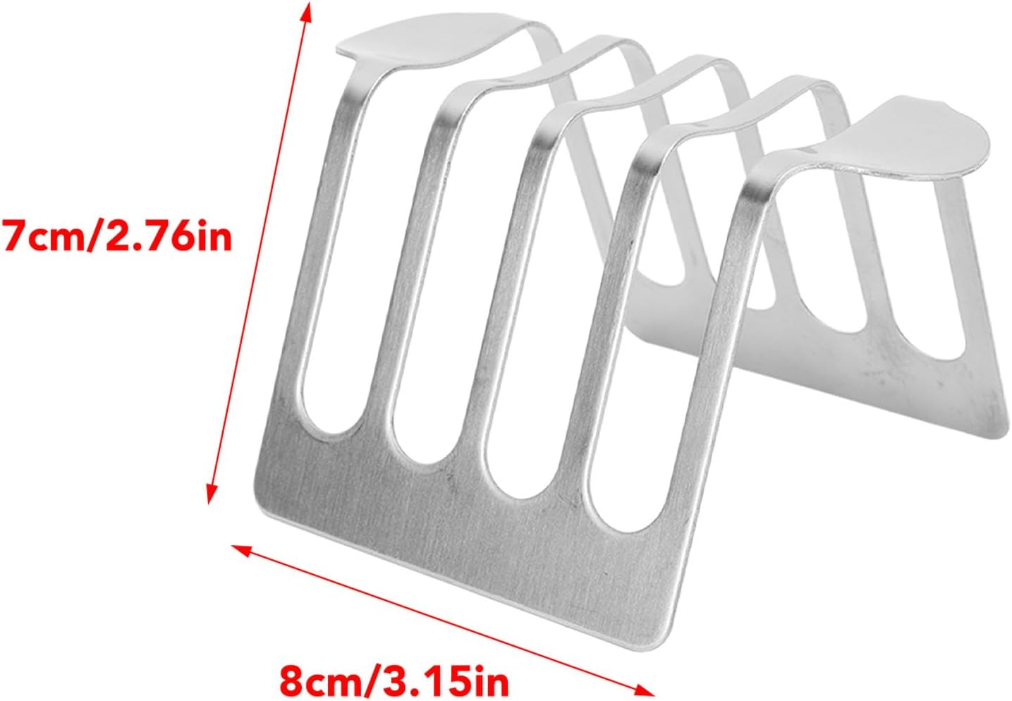 Toast Rack, Vintage Stainless Steel Toast Bread Rack English Style Rustproof Toast Holder Stand Small Non Stick Food Cooling Racks Air Fryer Accessories for Home Kitchen (Style image number 1