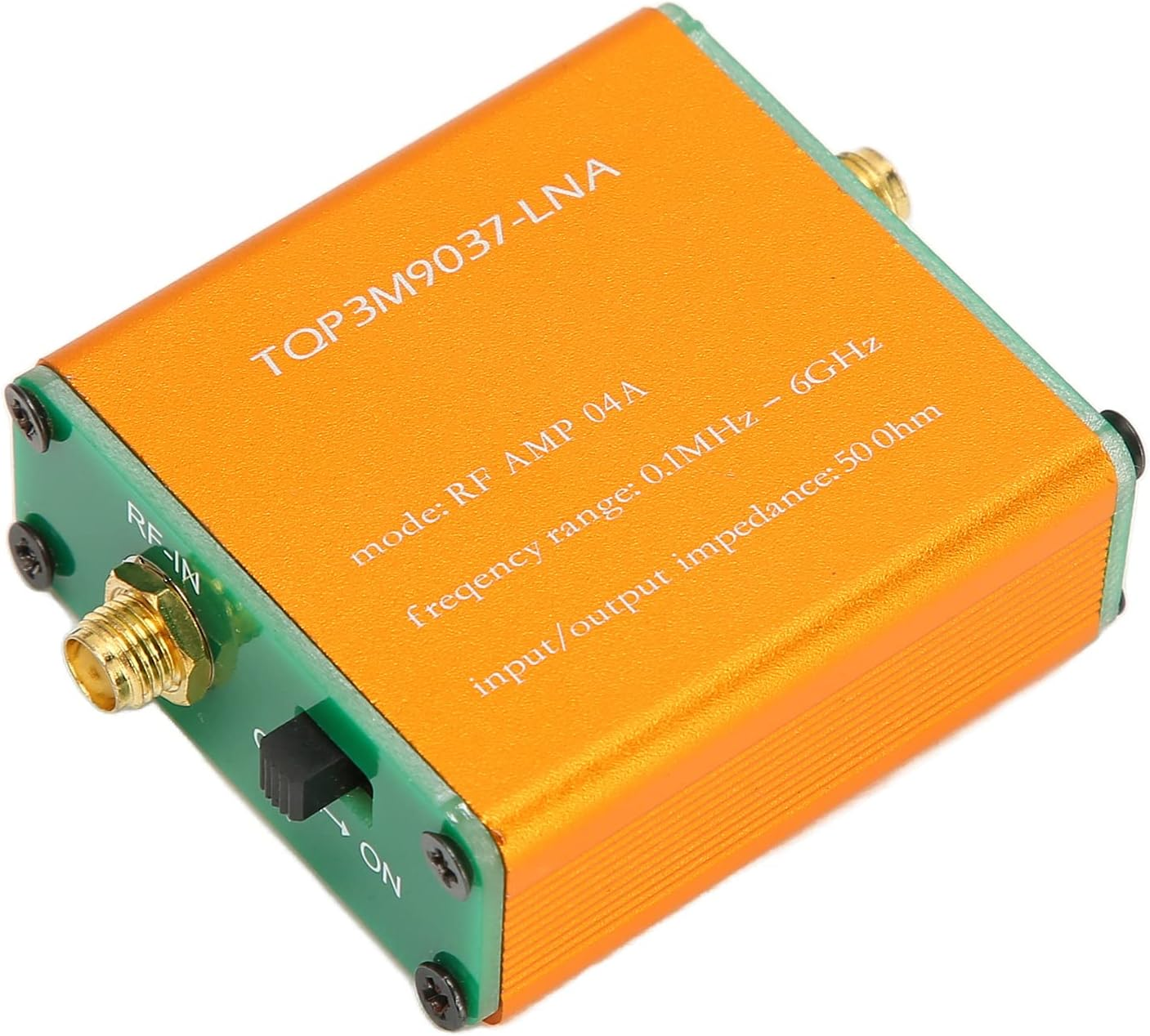 Low Noise Amplifier, 0.1Mhz-6Ghz Full Band Ultra Low Noise Amplifier Module, 20Db High Gain LNA. (Battery Not Included)