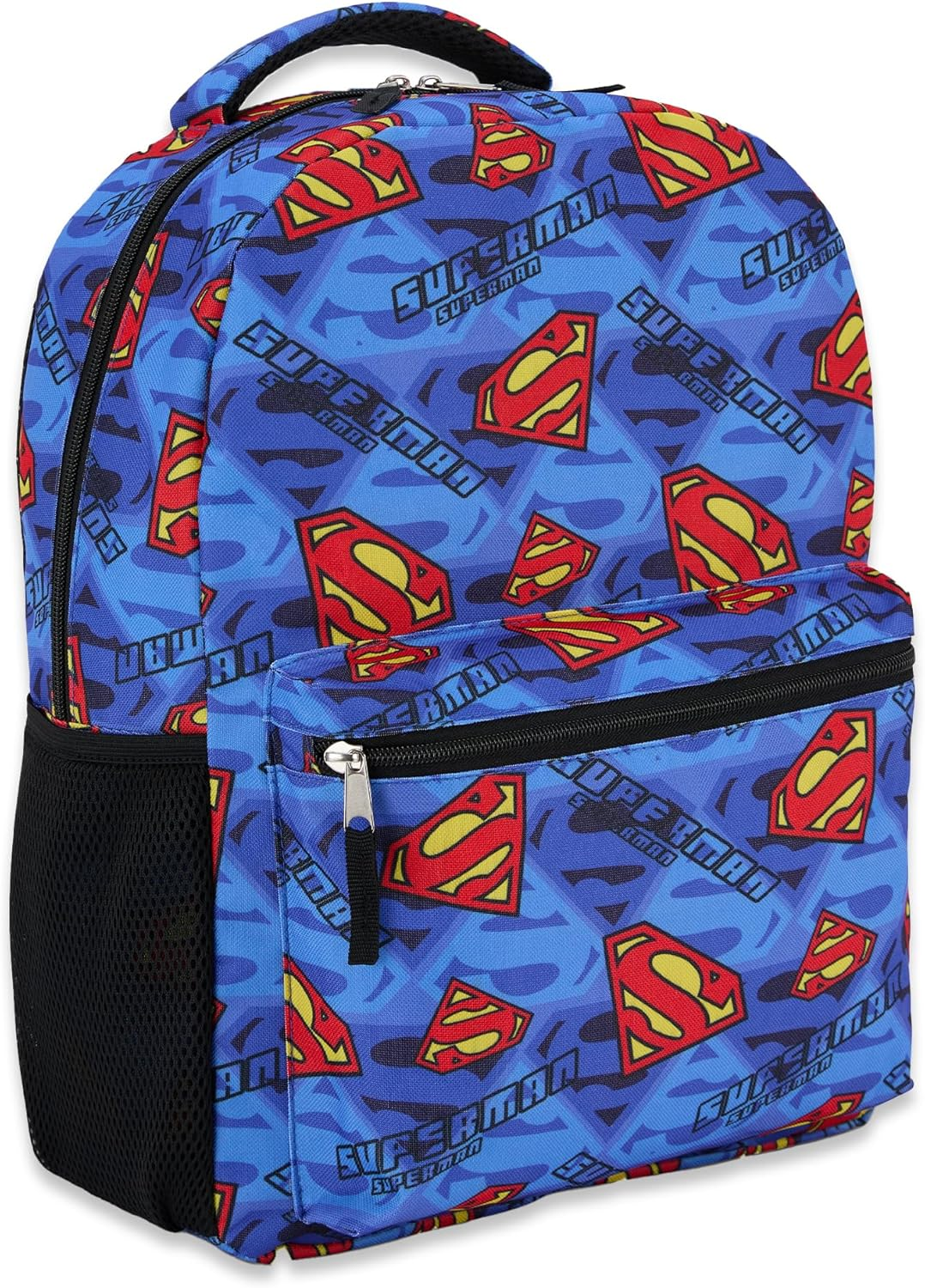 DC Comics Kids Batman Backpack - Batman, Superman, the Joker Bookbag for Boys Girls Toddlers and Adults School Bag