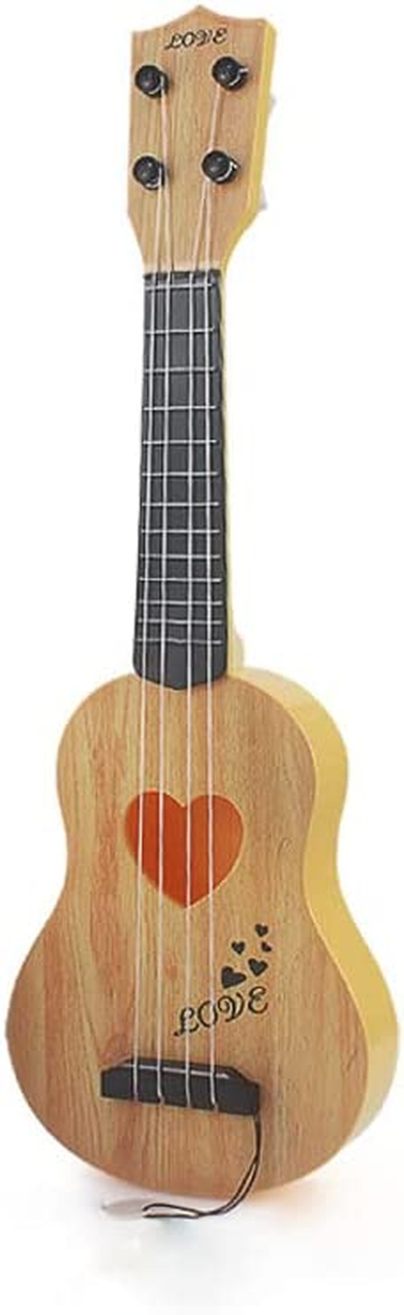 Yzeril Kids Toy Classical Ukulele Guitar Musical Instrument, Brown (Red Pine) image number 3
