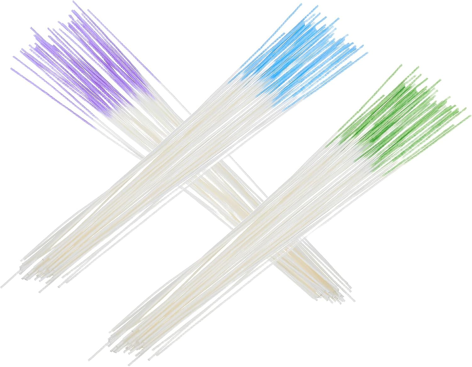 BCOATH 180Pcs Ear Piercing Hole Cleaners Disposable Flexible Cleaning Threads for Ear Care Aftercare Tubes Green Purple Pink Elastic and Gentle for Women Men image number 3