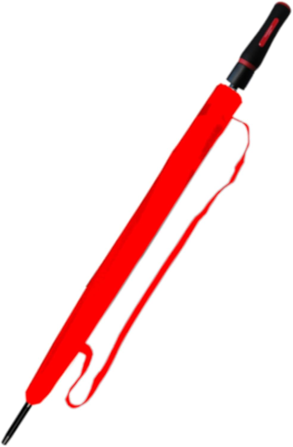 60MPH Windproof 24 Rib Large Strong Rainbow Umbrella - XL Automatic Heavy Duty Golf Umbrella for Rain and Wind - 3 Layer Frame - Choice of 2 Handles - Best for Most Ribs image number 4