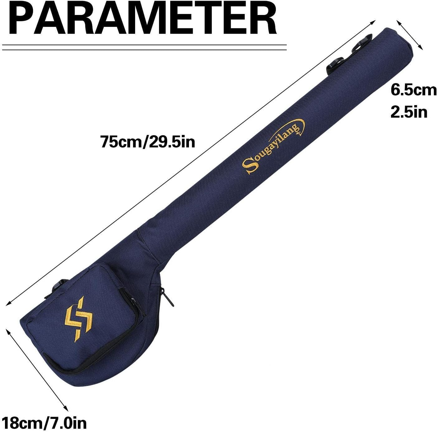 Sougayilang Fly Fishing Rod and Reel Combo, 4-Piece Graphite Fly Fishing Rod 5/6 Complete Starter with CNC Machined Aluminum Reel image number 2