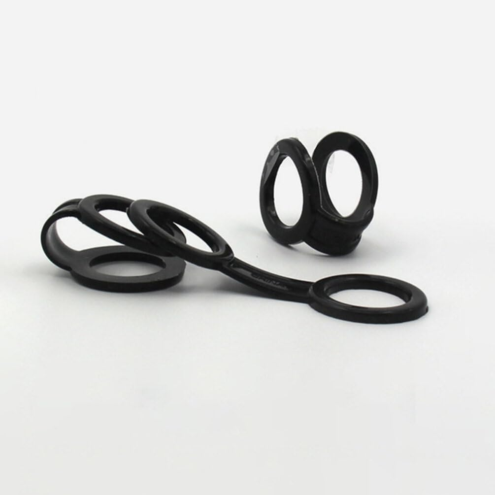 HANABASS 4Pcs Scuba Dive Universal Plastic Clip Diving Mask Snorkel Keeper Retainer Snorkel Hose Holder Replacement Snorkeling Diving Equipment image number 2