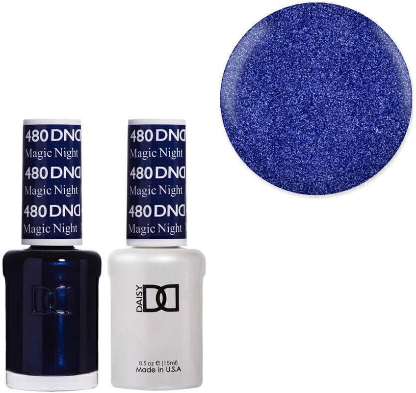 DND 480 Magic Night - Daisy Collection Gel & Lacquer Duo 15Ml