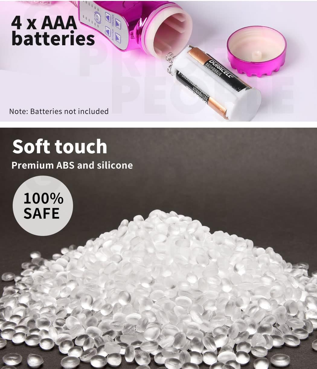 Urway Rabbit Vibrator Masturbator Thrusting Rotation Adult Massage Women Sex Toy image number 3