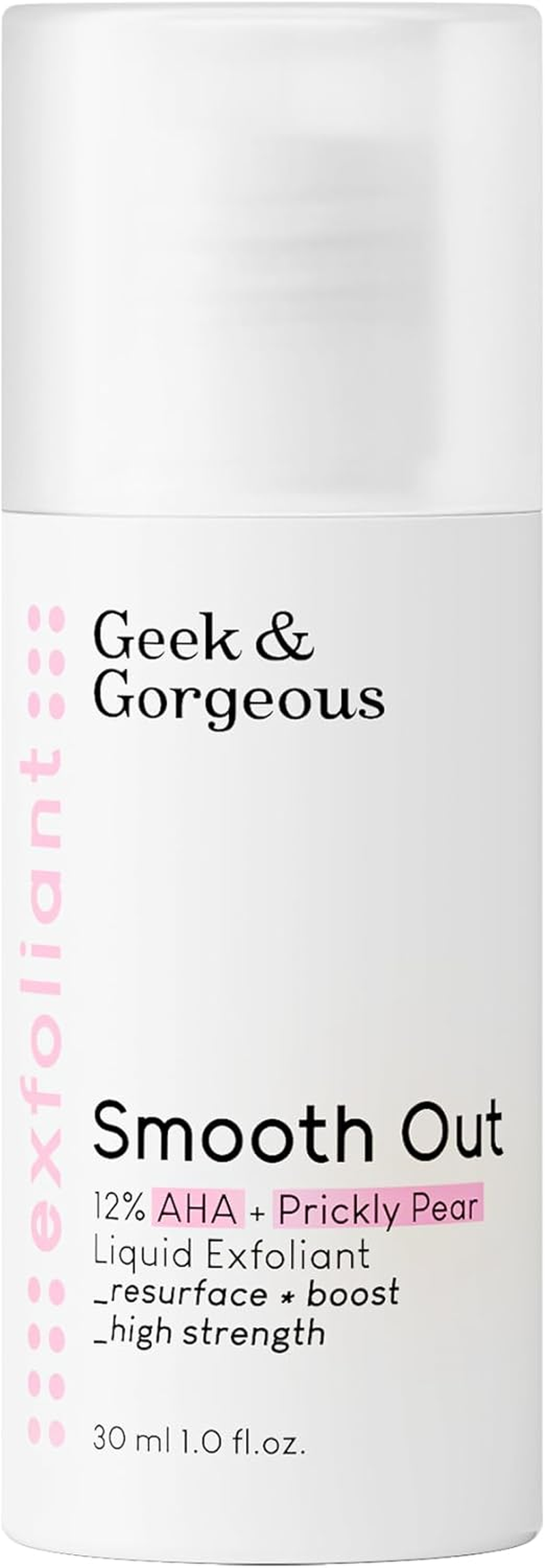 Smooth Out Geek & Gorgeous Exfoliant - 10% Glycolic Acid + 2% Lactic Acid (30 Ml) image number 1