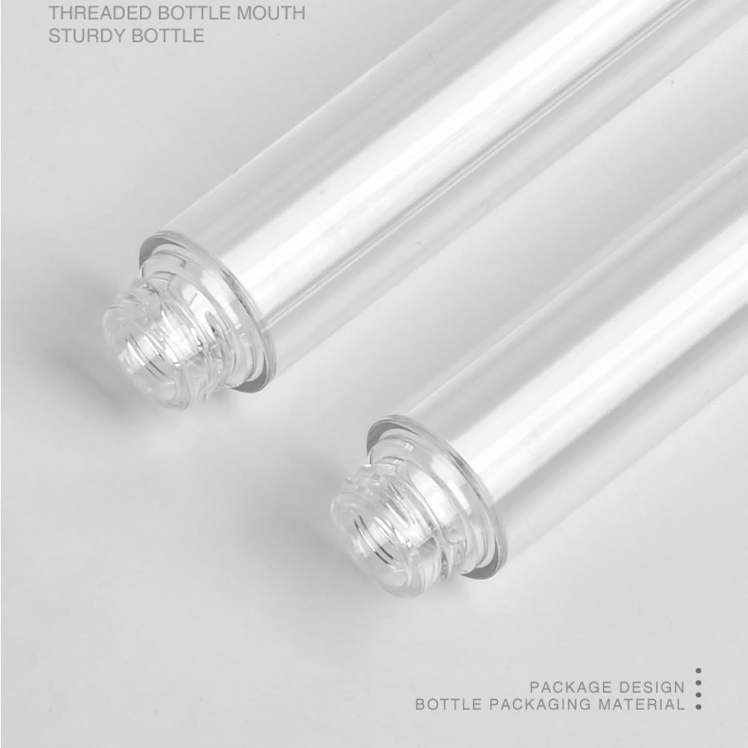 4 Pcs 15Ml Fine Mist Spray Bottles, Refillable Clear Plastic Perfume Atomizers, Portable Travel Small Sample Containers for Fragrance and Skincare image number 6