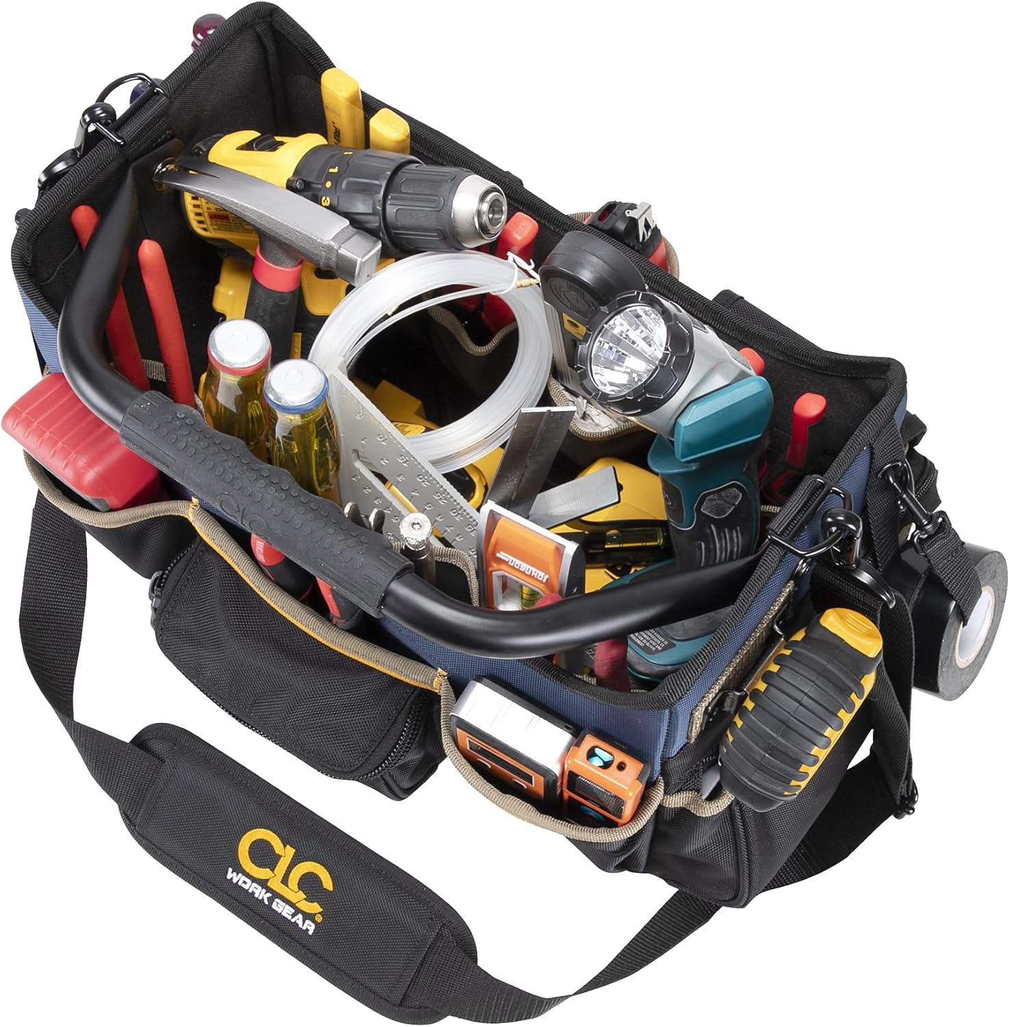 CLC Work Gear PB1580 15" Molded Base Open-Top Toolbox, Black image number 3