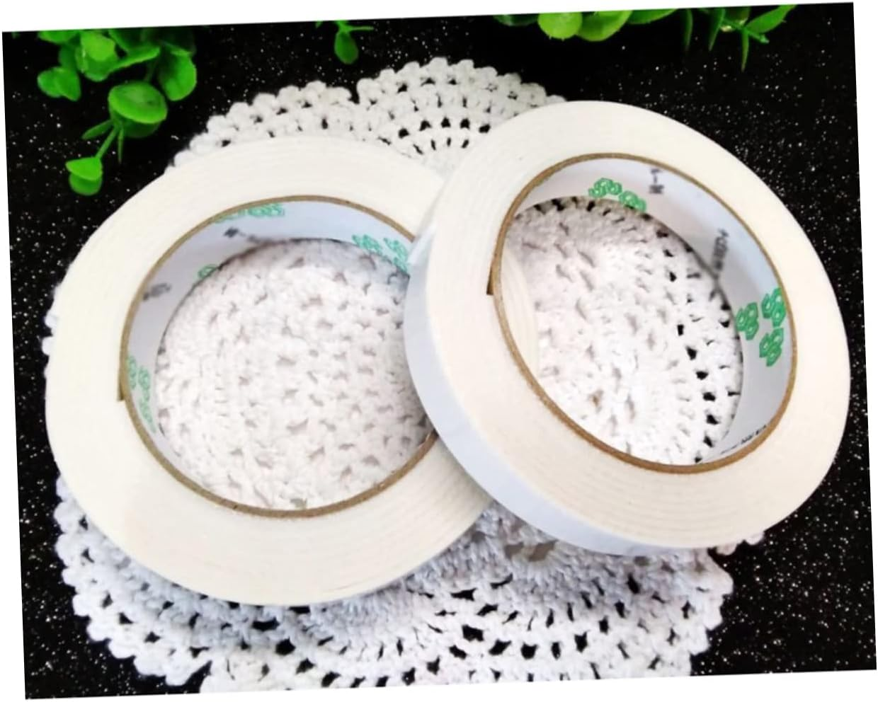 Double Side Adhesive Tape 300X3Cm White Masking Tape Auto Trim Mounting image number 6