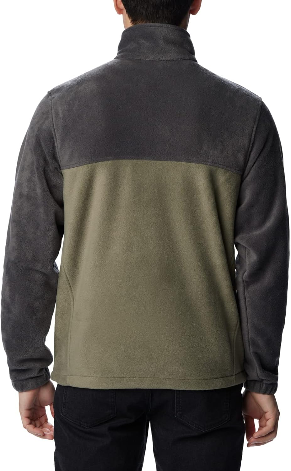 Columbia Men'S Steens Mountain Full Zip 2.0, Shark/Stone Green, Large image number 4