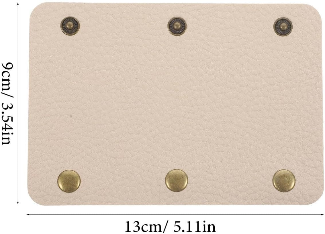 PACKOVE Luggage Bag Handle Protector Pu Leather Handbag Cover Wrap for Stylish Design Enhanced Grip for Comfort and Injury Prevention image number 6