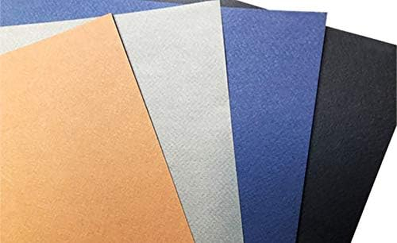 MUNGYO Professional Pastel Paper Pad A4 Size for Oil Pastel, Dry Pastel 30 Sheets (Dark Assorted) image number 3