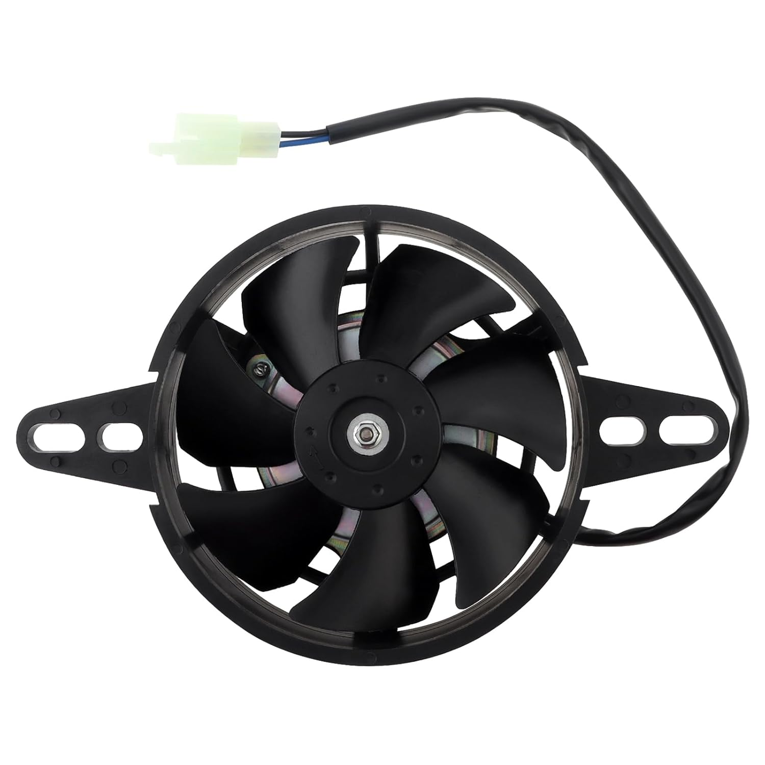 Windance Universal Motorcycle Radiator Cooling Fan for Pit Dirt Bike Motocross ATV UTV Quad Go Kart Buggy, Oil Cooler Water Cooler Electric Fan (5Inch) image number 3