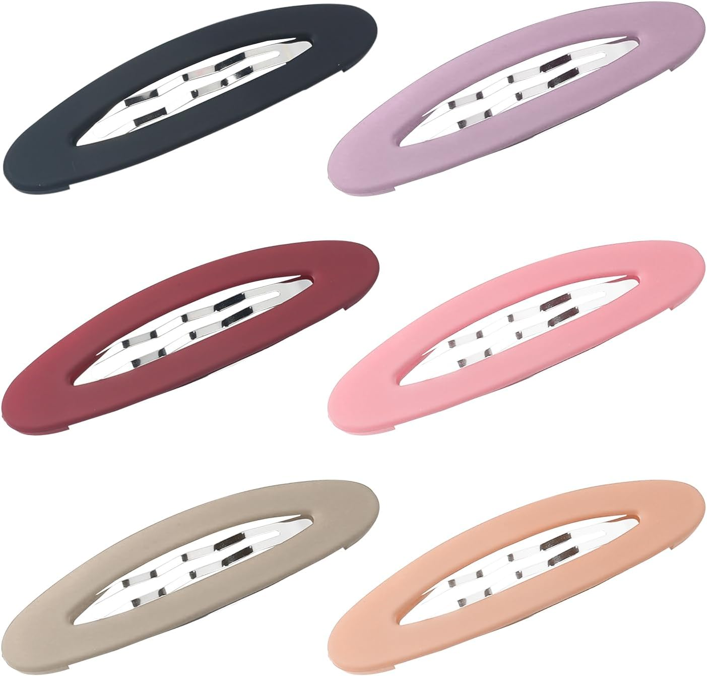 6 Pieces Simple Hairpin, Women'S Hair Pin, Hair Styling Accessories, Oval Hairpin, Side Hair Pin image number 5