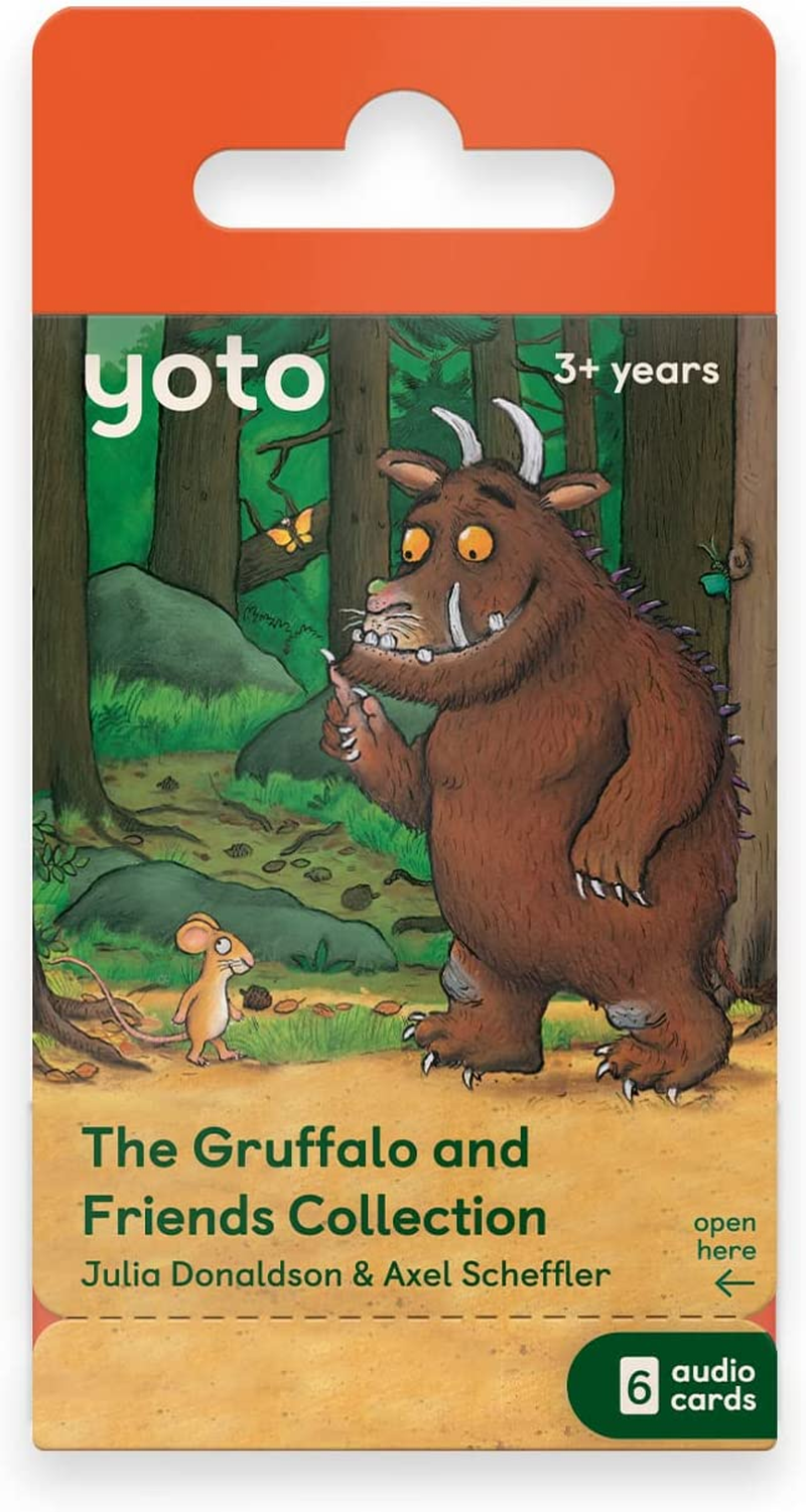 Yoto Gruffalo & Friends Collection by Julia Donaldson &ndash; 6 Kids Audiobook Cards for Use with Yoto Player & Mini All-In-1 Audio Player, Fun Educational Screen-Free Listening for Daytime Bedtime & Travel image number 5