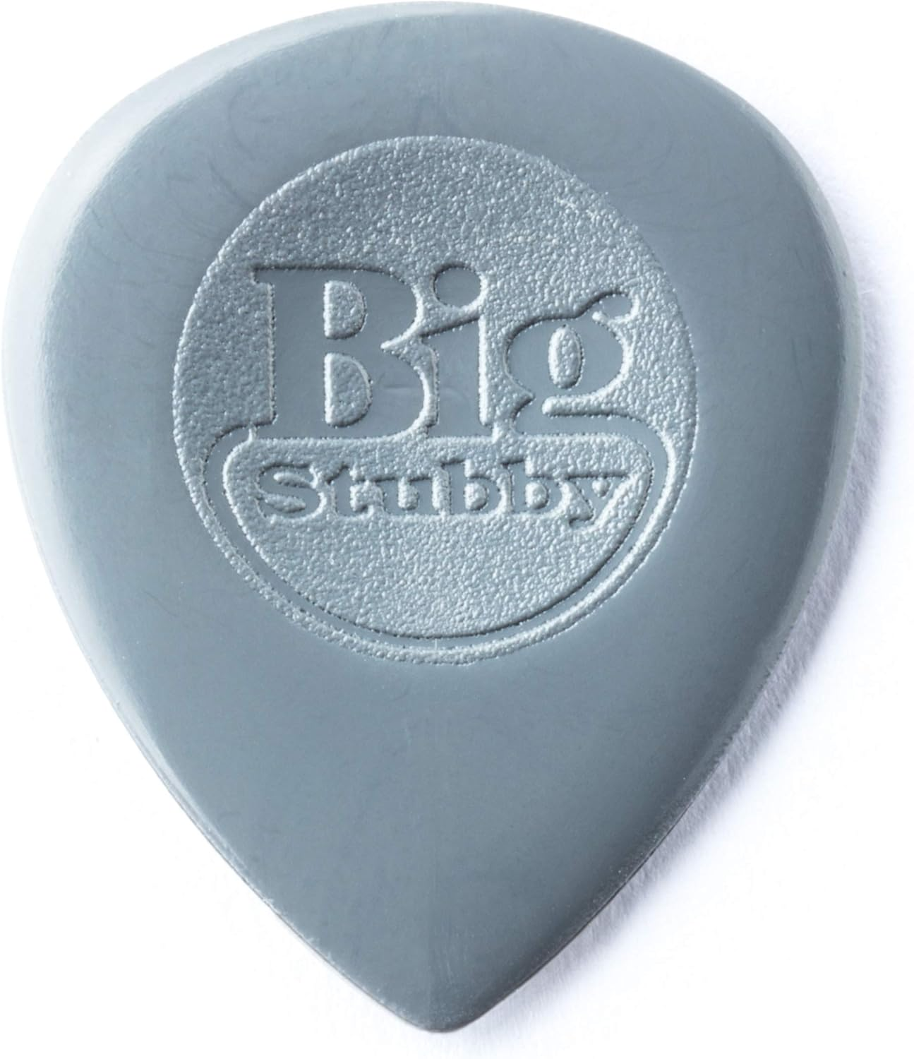 Dunlop 445P2.0 Nylon Big Stubby, Dark Gray, 2.0Mm, 6/Player'S Pack image number 6