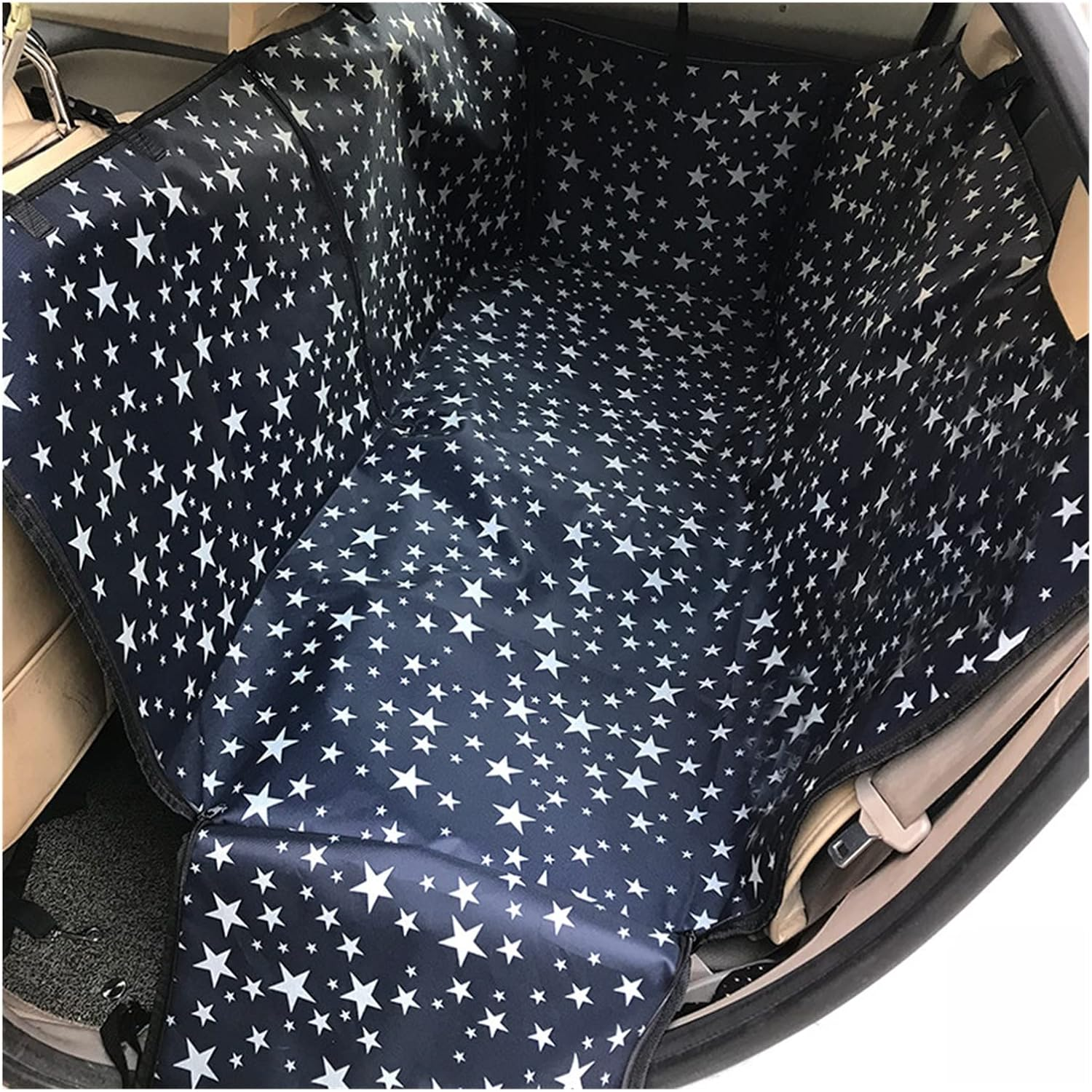 Dog Car Seat Cover Dog Car Seat Cover Pet Dog Travel Mat Mesh Dog Rack Car Hanging Mattress Protector Dog Hammock(Color:4) - 11 image number 3