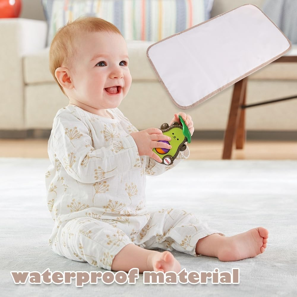 1X Ultra-Portable Changing Mat, Foldable Changing Mat,Compact Foldable Design,Universal Diaper Pad for Toddlers, Outings & Travel image number 2