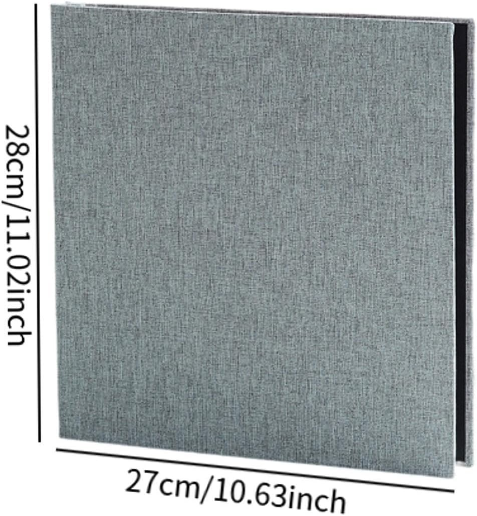 Memory Book for Photos and Scrapbooking for Events and Celebrations, Gray image number 6