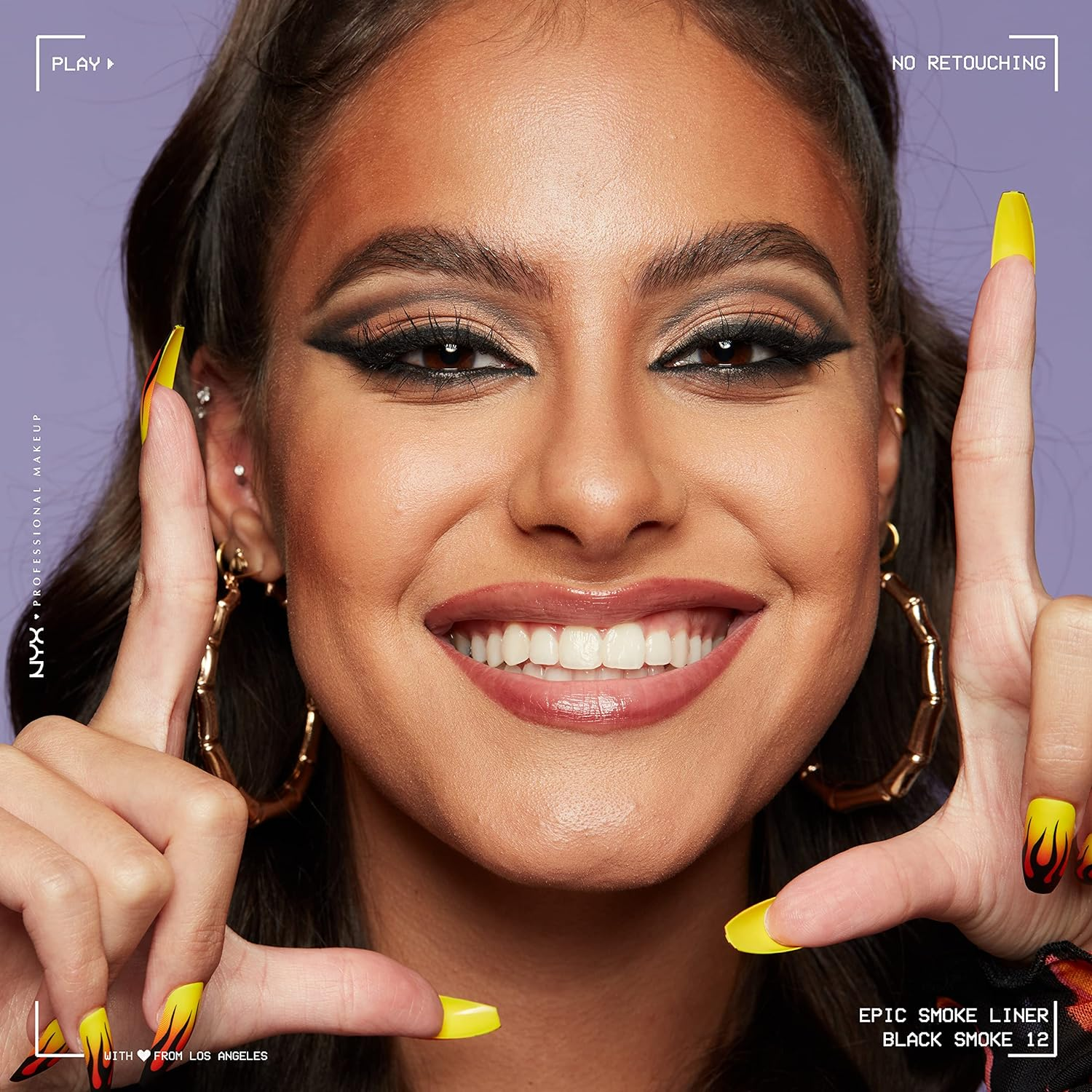 Eyeliner NYX Epic Smoke Liner 12-Black Smoke 2-In-1 (13,5 G) image number 4