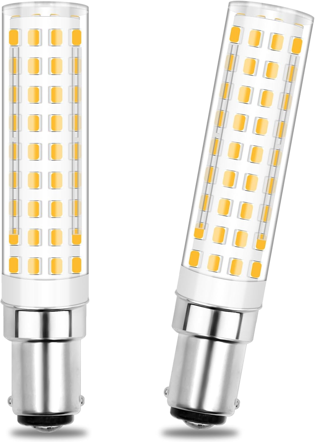 B15D LED 8W Dimmable Replacement for Osram Halolux Ceram 75W B15D Halogen Bulb 80W 806 Lumen B15 Warm White 3000K Bayonet Cap Corn Cob 360&deg; Beam Angle for Bedroom Living Room Pack of 2 image number 6