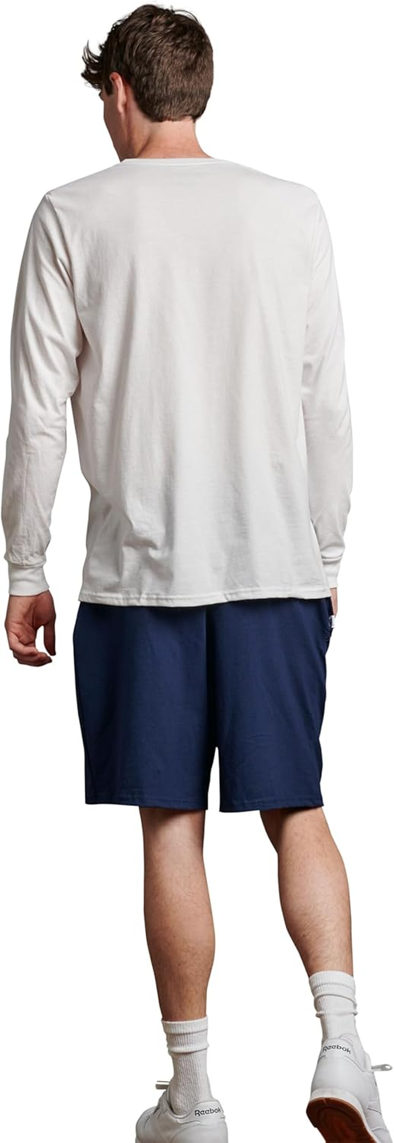 Russell Athletic Men'S Cotton Baseline Short with Pockets image number 5