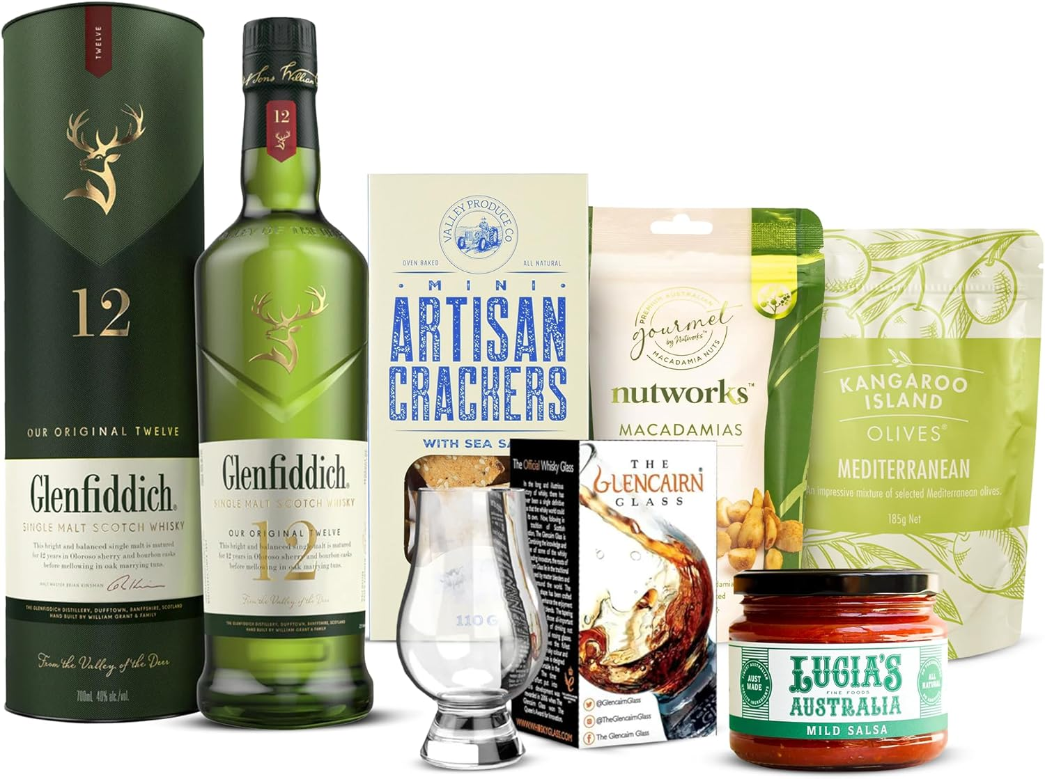 Luxury Whisky Hamper, Gift Hamper, Includes Aged Whisky, Gourmet Snacks, Perfect Birthday or Thank You Gift image number 2