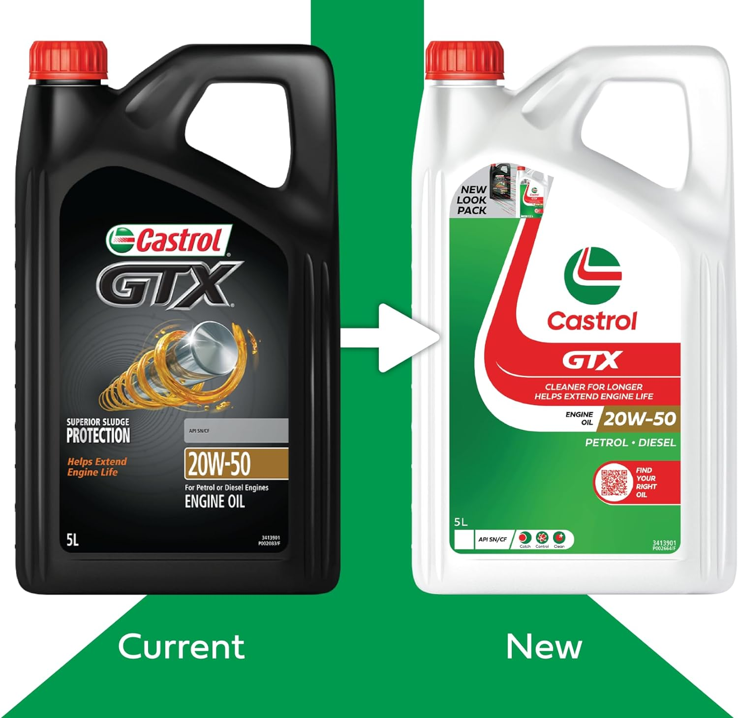 Castrol GTX 20W-50 Engine Oil 5 Litre image number 3