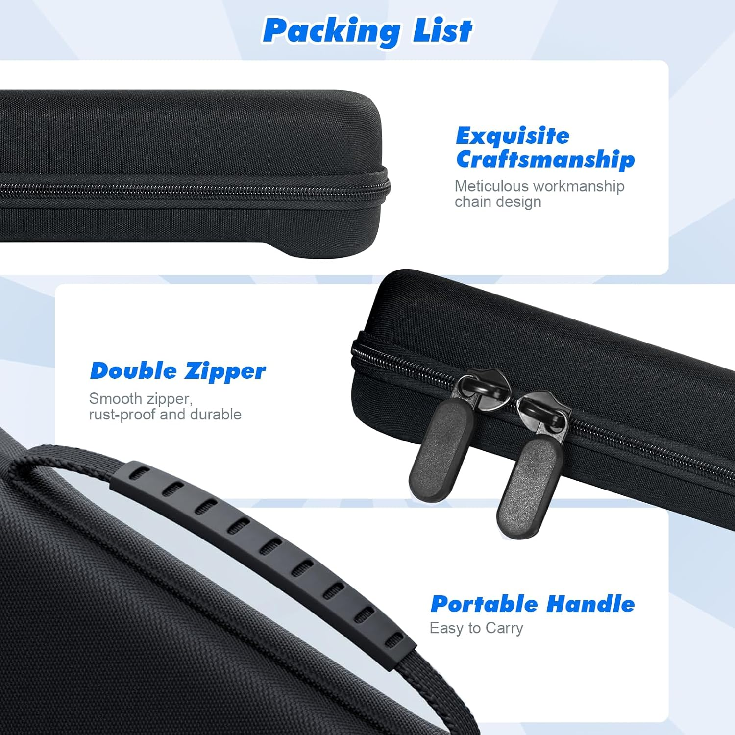 Large Capacity Carry Case for Nintendo Switch 2, Hard Shell Travel Case for Switch 2 with 1 Screen Protector with Alignment Frame, 2 Silicone Joypads Case, 4 Thumb Grip Caps, 1 Cleaning Wipe image number 1