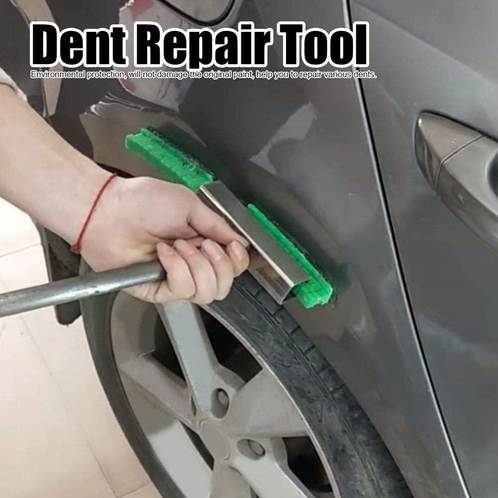 Auto Body Paintless Dent Repair Tool, 6Pcs Slide Tool Metal Furniture Car Paintless Dent Hail Lifter Repair Removal Tool image number 2