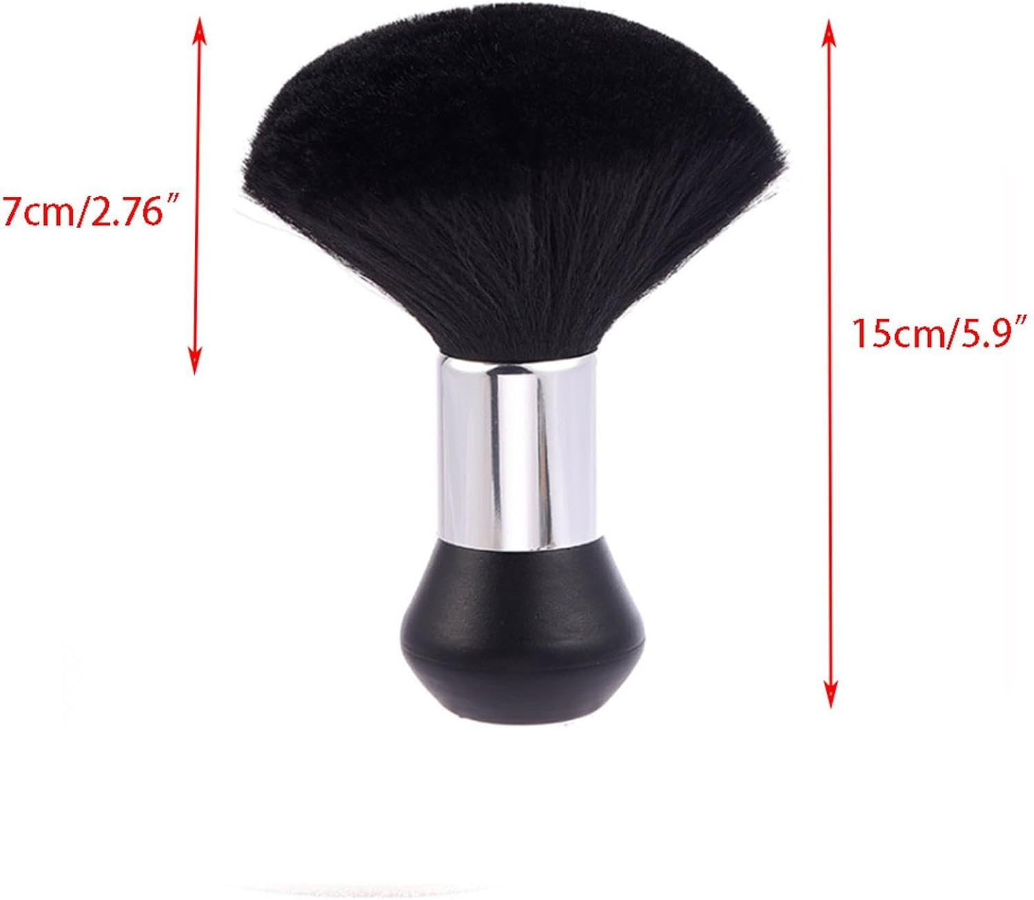 Neck Dust Brush, Portable Hair Brush, Soft Makeup Bristles, Hair Cutting Accessories for Hairdresser, Hairdresser, Hair Stylist image number 2