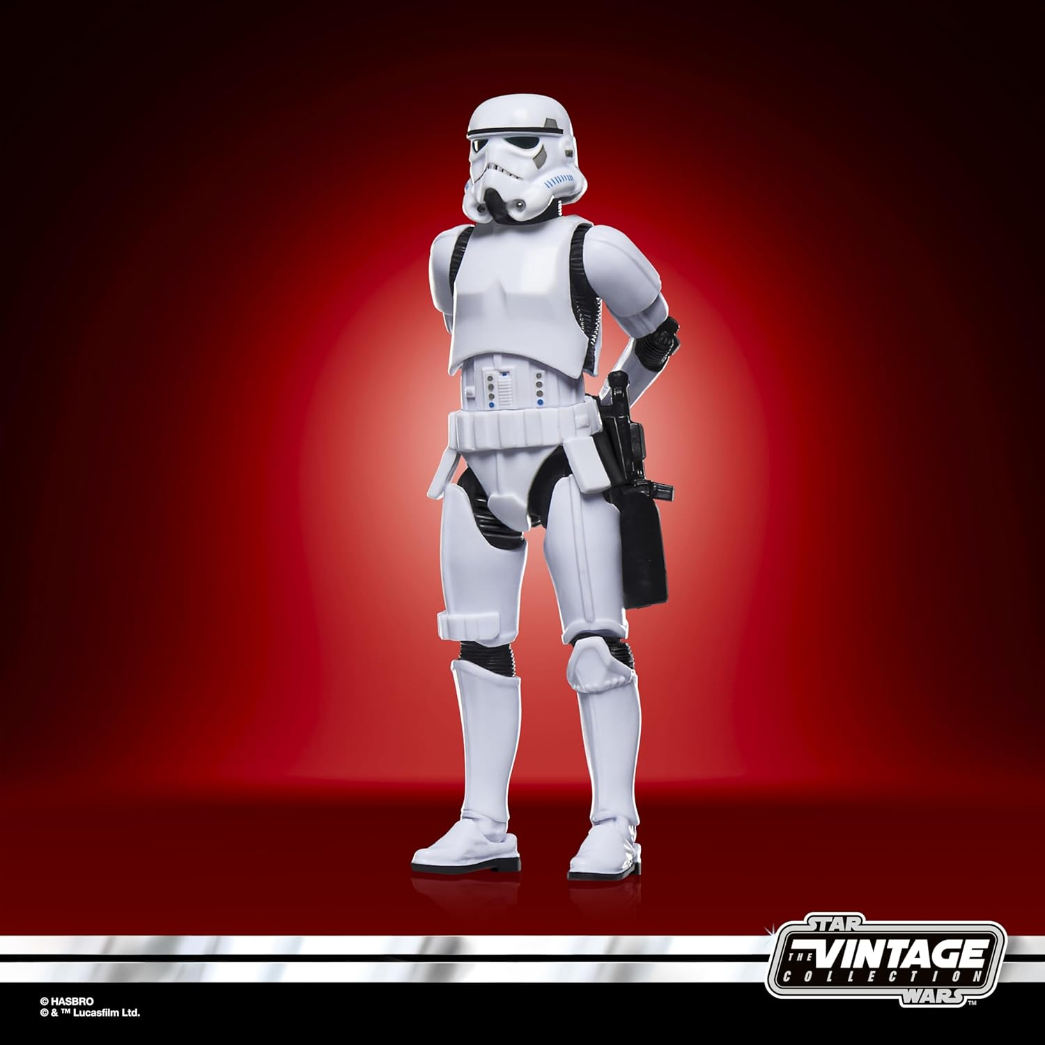 Star Wars the Vintage Collection Stormtrooper, Star Wars: a New Hope Premium 3.75 Inch Collectible Action Figure image number 5