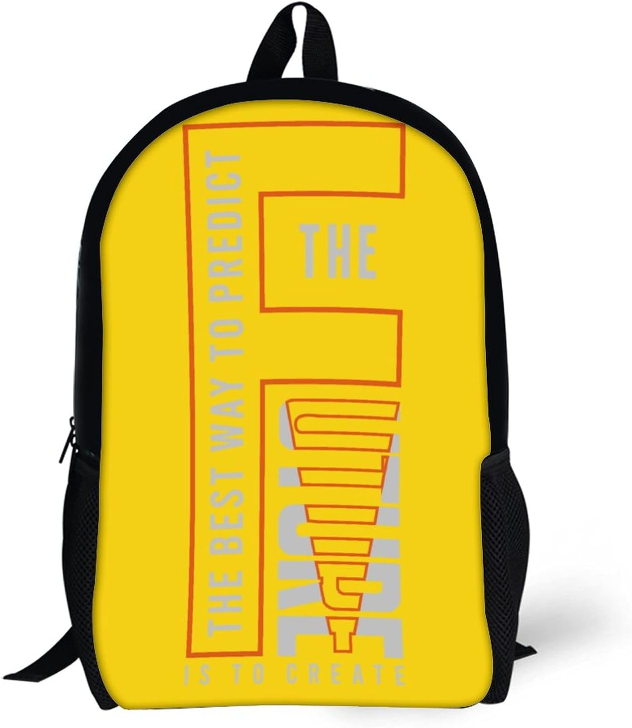 Personalise Waterproof Sports Outdoor Casual Camping Hiking Supplies Multi-Purpose Small Backpack Original Design Best Way To - Black-Style image number 5