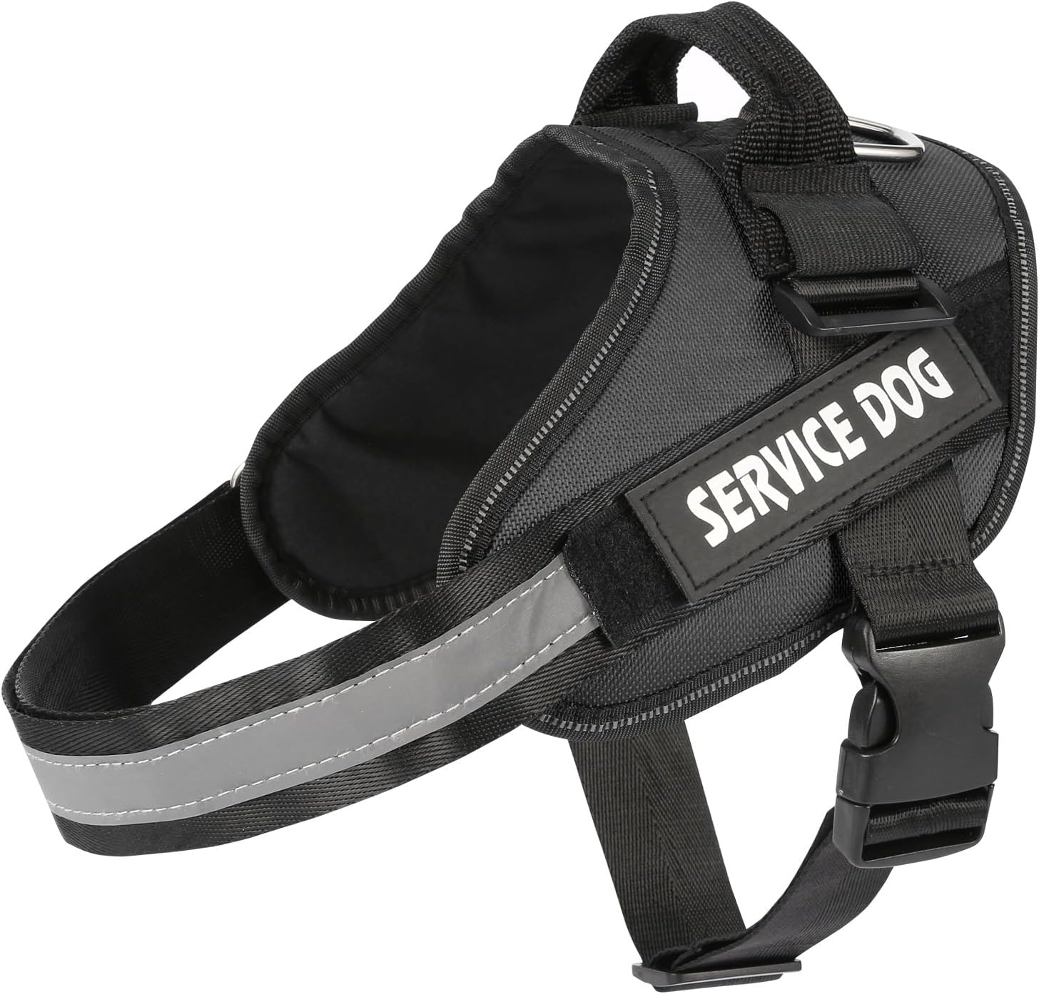 Service Dog Harness No Pull Easy Adjustable Reflective Breathable