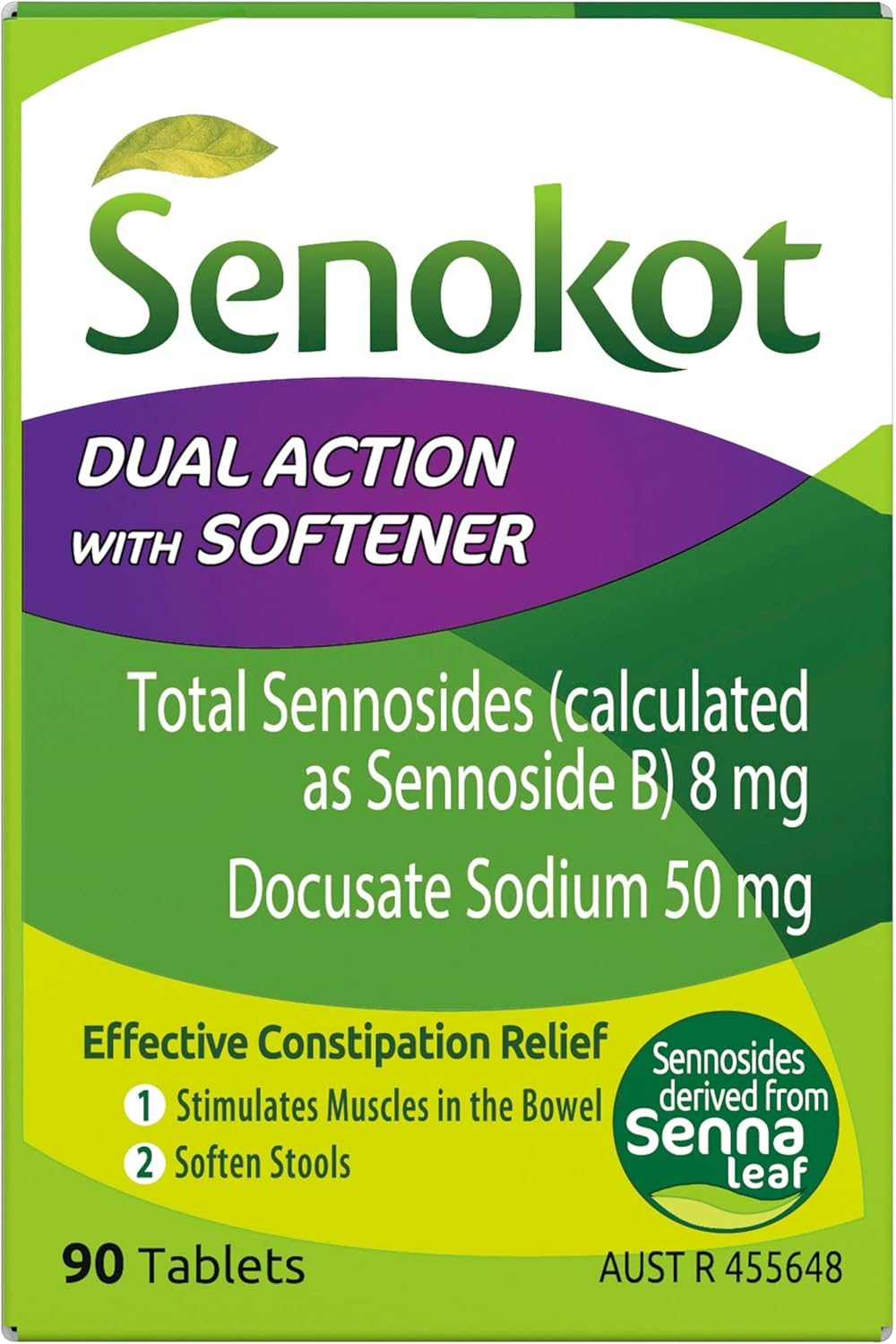 Dual Action with Softener for Effective Constipation Relief 90 Pack image number 4