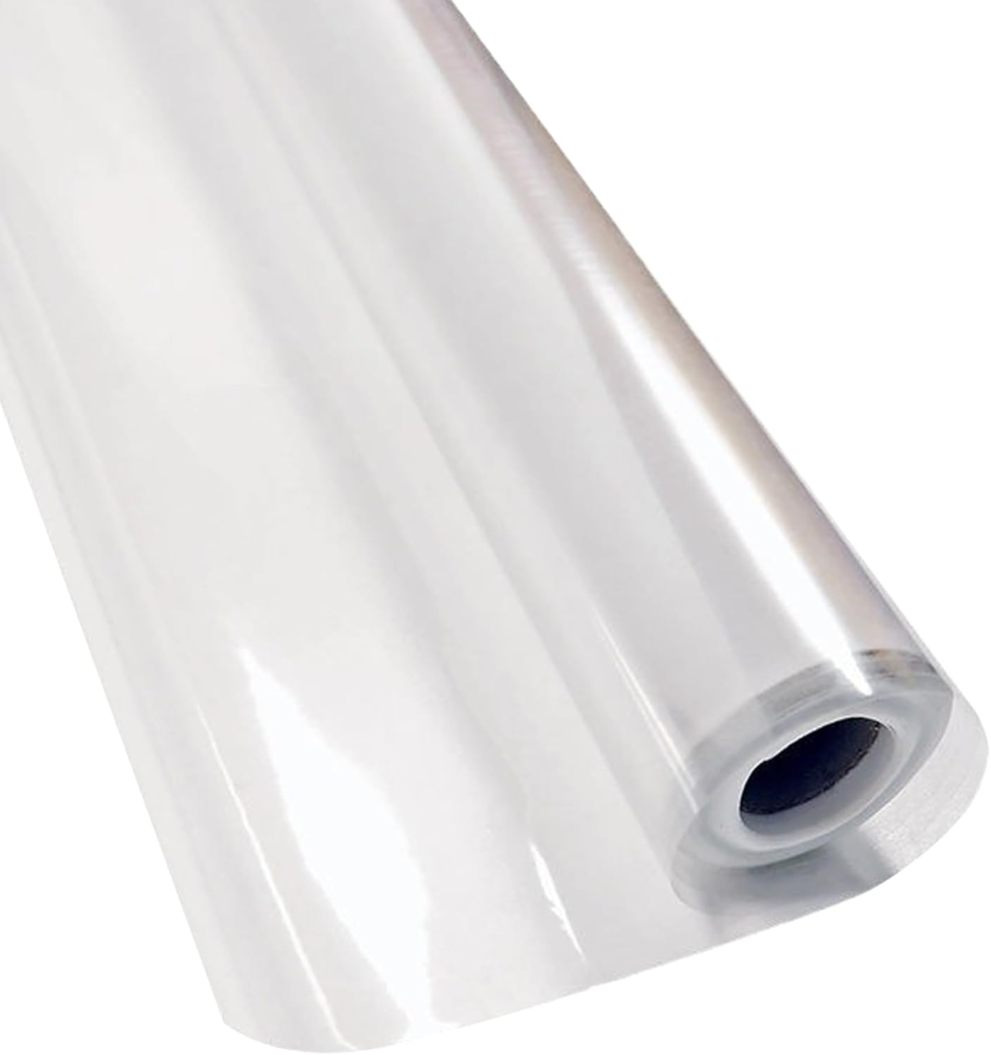 Clear Plastic Sheet, Kitchen Backsplash Wall Protector, 17.7 X118 Inch Transparent Oil Proof Roll Vinyl Roll for Wall Clear Contact Paper Film Cover for Kitchen image number 3