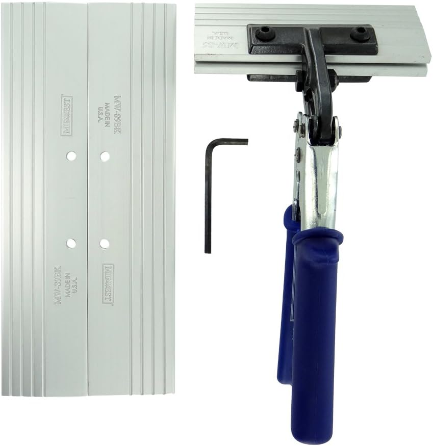 Midwest Seamer Set - 5 & 9 Inch Offset Sheet Metal Bender Set with Aluminum Blades & Kush'N-Power Comfort Grip Handle - MW-SO59 image number 2