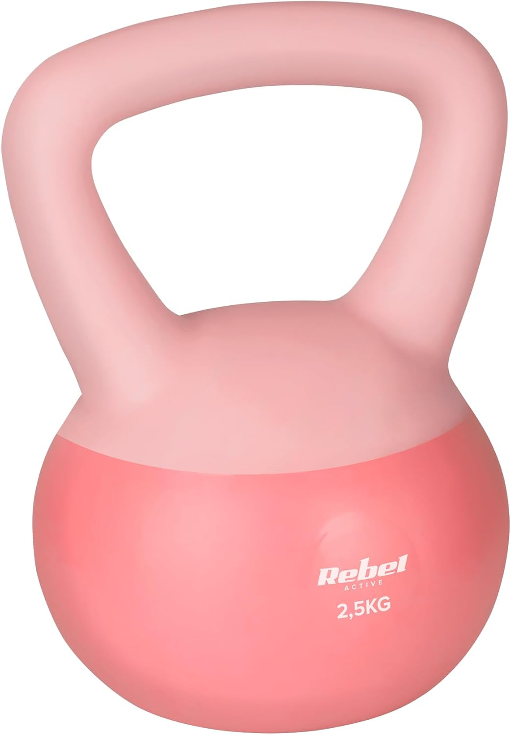 Rebel Soft Kettlebell 2.5 Kg Soft PVC Safe Silent Dumbbells for Fitness image number 4