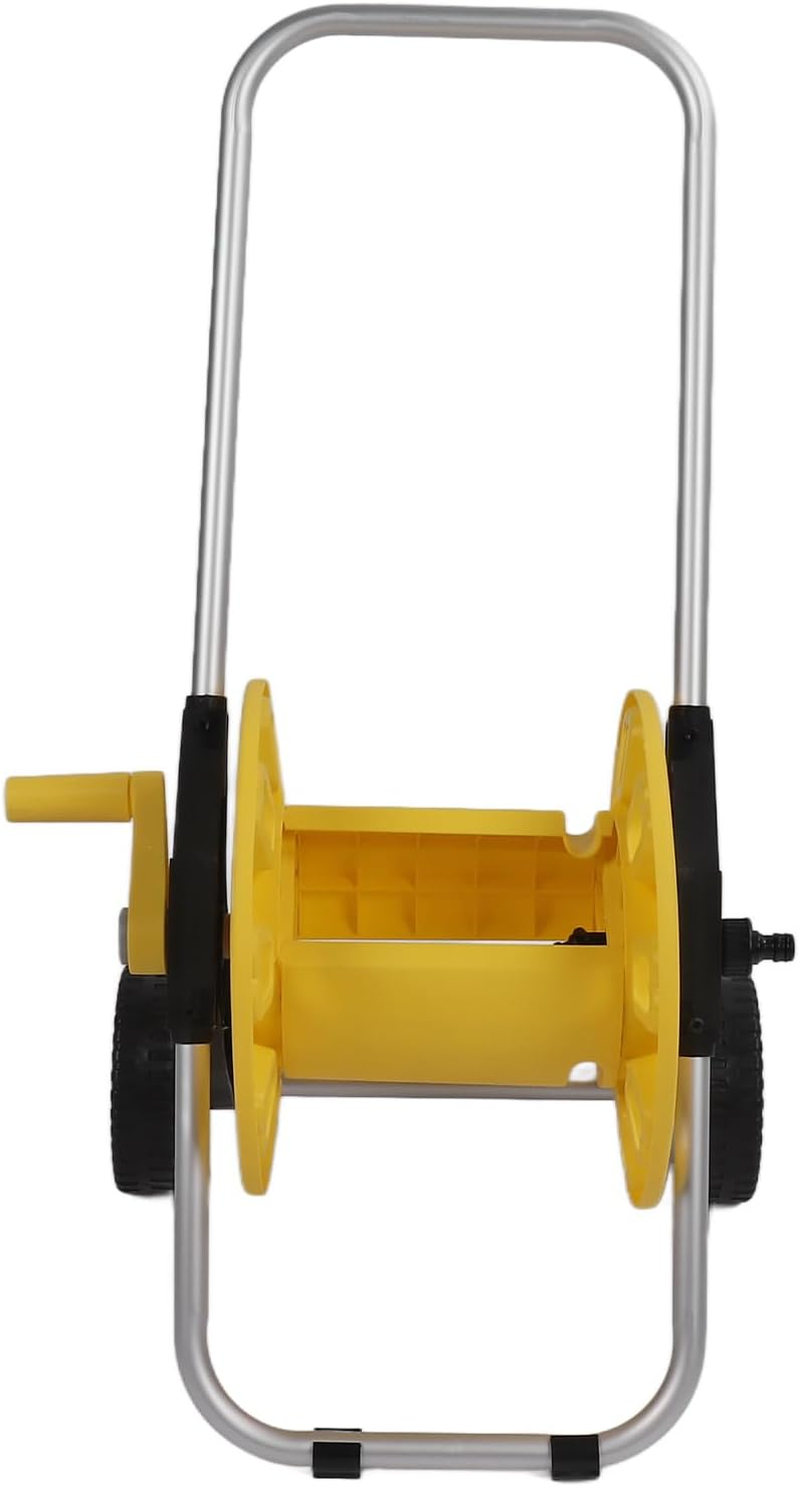 Hose Reel Cart, Corrosion Resistant ABS PP Aluminum Stable Garden Hose Cart for Yard image number 2