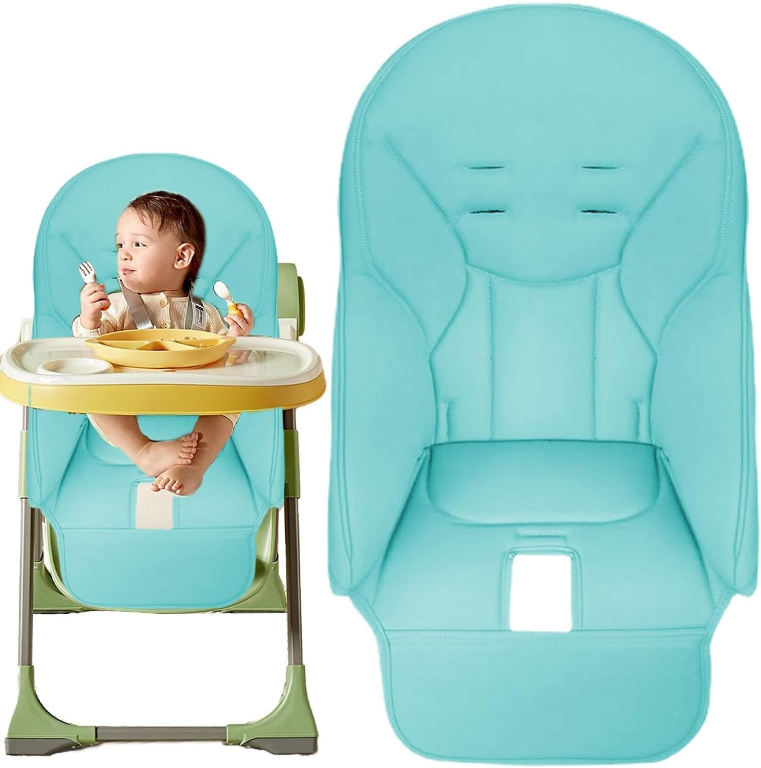 High Chair Covers for Baby, High Chair Cushion, Universial Replacement for Peg Perego、Siesta Zero3、Baoneo, Kosmic Jan?