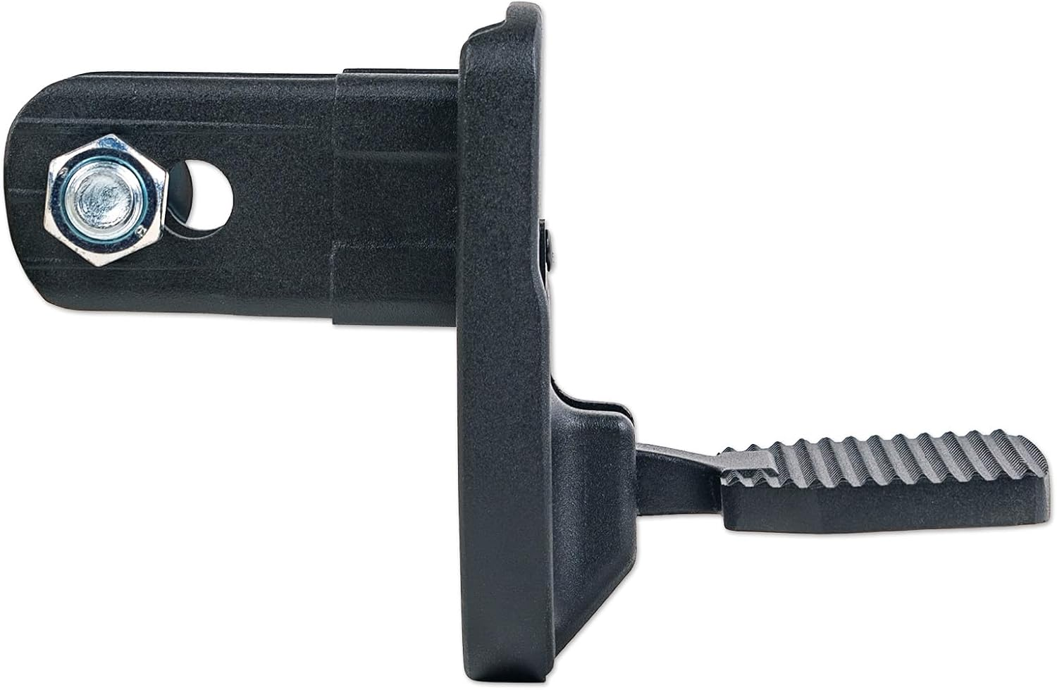 Armordillo FD Series 5" Foldable Rear Hitch Step|Compatible for Class 4 Trailer Hitch 2" Receiver|Hitch Step Bar|Folding Fold-Up Rear Step|8724552|Matte Black|Steel|Universal image number 6