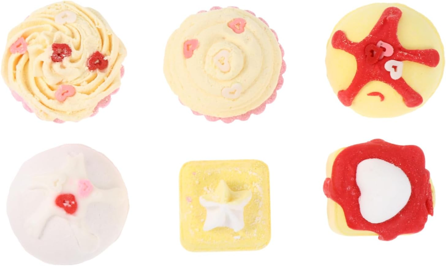 6 Pack Spa Bath Salts Blood Circulation Skin Care Aromatherapy Cake Shape image number 5