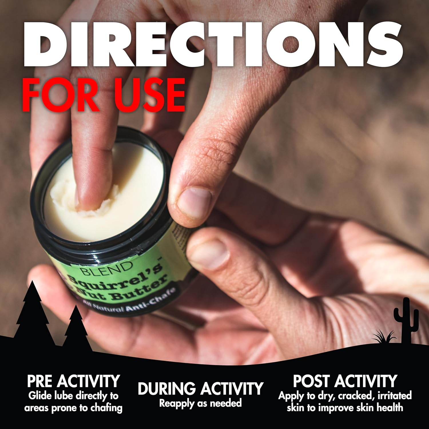 Squirrel'S Nut Butter All Natural anti Chafe Salve, Tub (60Ml) image number 1