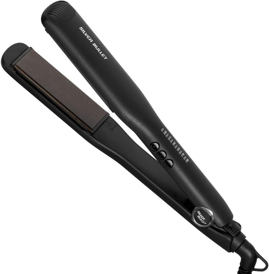 Silver Bullet NEW Keratin 230 Ceramic Wide Plate 37Mm Hair Straightener 900424 image number 1