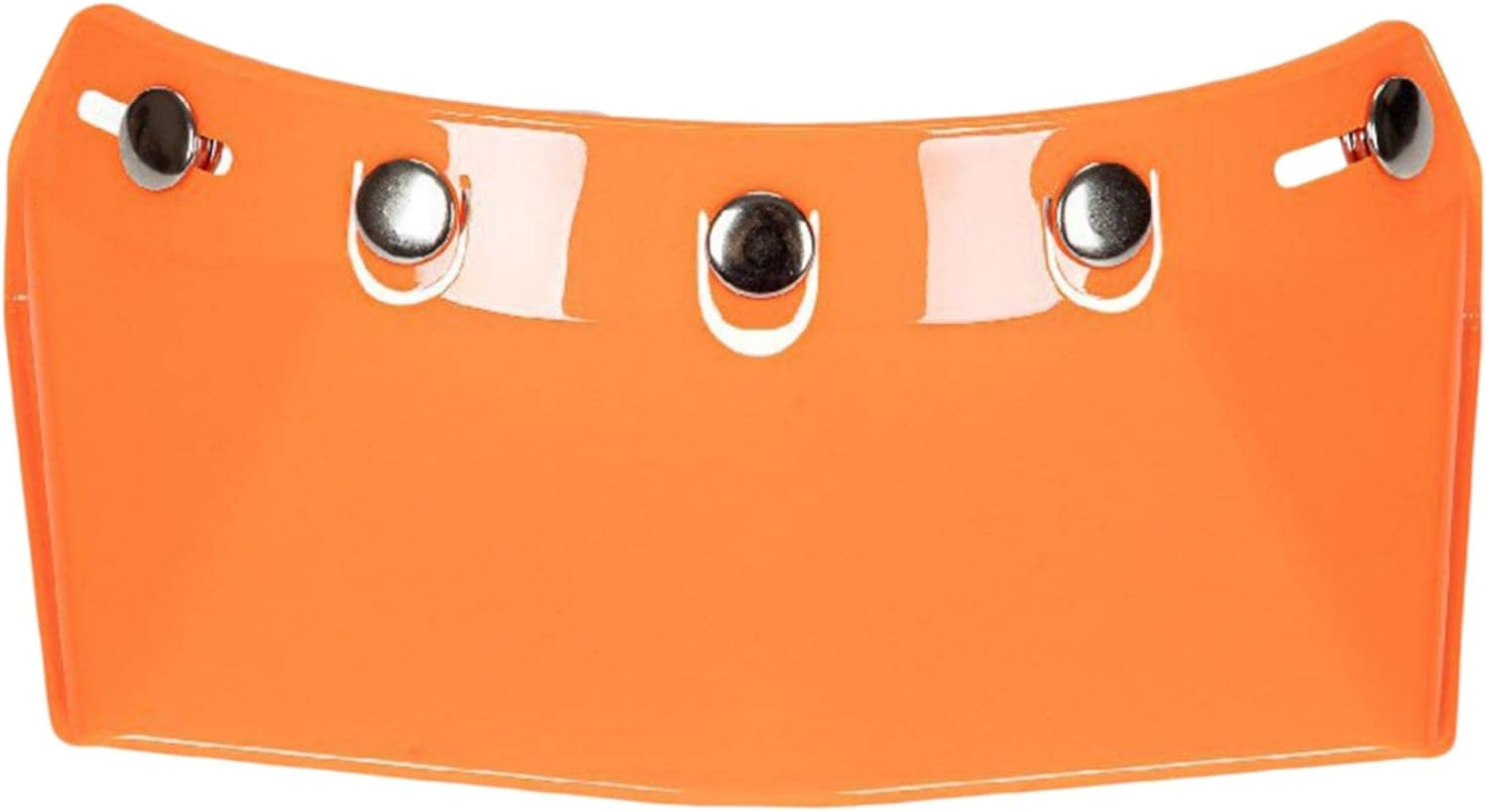 Motorcycle Helmet Visor Peak 5-Snap Open Face Spare Parts Replaces Red Style A